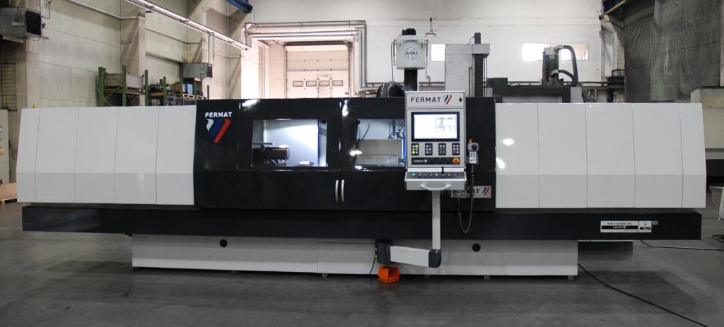 The new fairing on the machine BUB E FERMAT Machine Tool Company