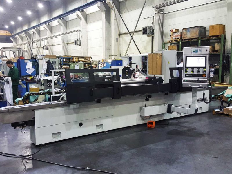 Univerzální hrotová bruska BUB E CNC společnosti FERMAT Machine Tool vyrobená pro firmu Benteler 1