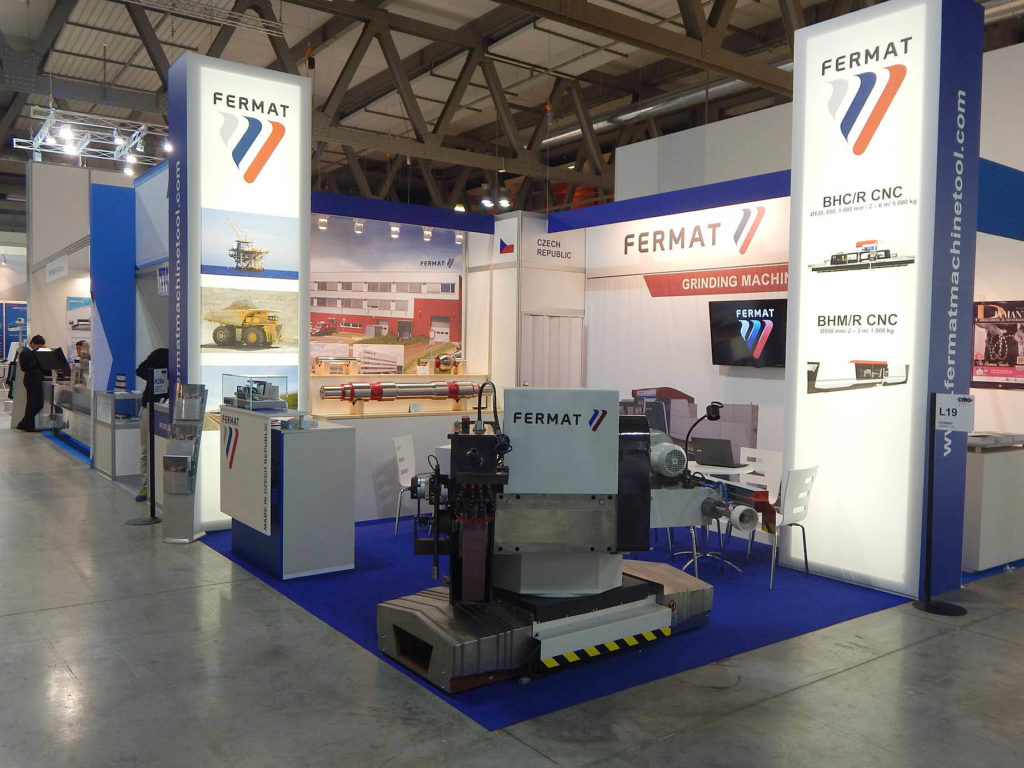 EMO exhibition 2015 stand of FERMAT Machine Tool - Italy - 1